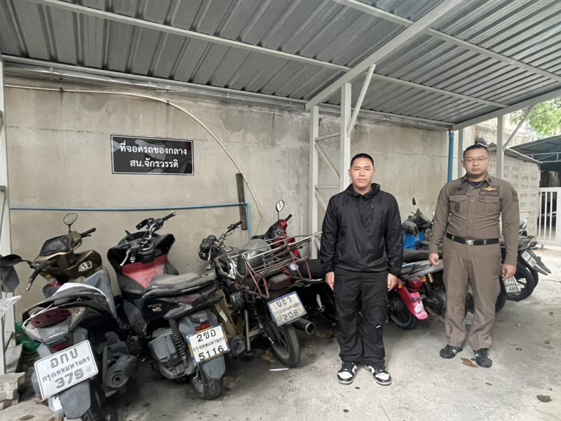คุมเข้มความโปร่งใส! พ.ต.ท.ศาศวัตร หน.งานคดี นำทีมตรวจเข้มรถของกลางและสถานที่จัดเก็บ จัดระเบียบรัดกุมตามระเบียบ ตร.