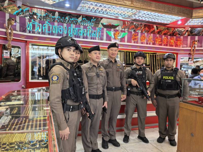 ส่งชุด SWAT ลุยเยาวราช ตรวจเข้มร้านทอง-เช็กระบบเตือนภัย ป้องกันเหตุร้าย